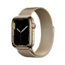 Apple Watch Series 7 GPS + Cellular 45mm Smartwatch with Milanese Loop (Gold, MKJG3LL/A) @ $429.00