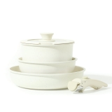Carote Nonstick Cookware Sets with Detachable Handle