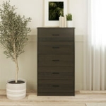 Mainstays Classic 5 Drawer Dresser (Espresso) @ $69.00
