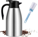 Toocheng Double Walled Stainless Steel Coffee Carafe 68oz  @ $14+
