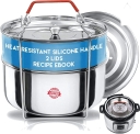 Silva Pot in Pot Food Steamer Inserts Pans for 6/8 Qt Instant Pot @ $26.99