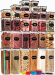 Praki 30 Pack Airtight Food Storage Containers  @ $32.99