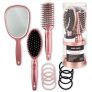 12-Piece Hairbrush Set $2.49 (Reg. $4.98) – Includes 2 Brushes, Mirror, Hair Ties & More @ $2.49
