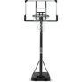 Portable Basketball Hoop Goal Basketball Hoop System Height Adjustable 7 ft. 6 in. – 10 ft. with 44 inch Indoor Outdoor PVC Backboard Material @ $129.99