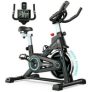 Sponsored Flash Pick Pooboo Indoor Cycling Bike Magnetic Stationary Exercise Bikes Home Cardio Workout Bicycle Machine 350lb @ $226.99