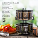 16-Jar Spice Rack with Spices $14.97 (Reg. $20) @ $14.97