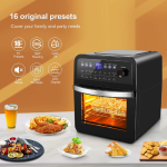 Today Only! Cook your favorite fries, wings and chicken drumsticks with this 16-in-1 13QT Toaster Oven Air Fryer for just $106.49 After Code (Reg. $212.99) @ $106.49