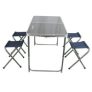 Ozark Trail Durable Steel & Aluminum Table Set With Stools @ $30.00