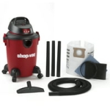 Shop-Vac 6 Gallon 3.0 Peak HP Wet / Dry Vacuum with Accessories and Casters@$59.00