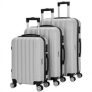 Zimtown 3-Piece Nested Spinner Suitcase Luggage Set With TSA Lock Gray (Gray) @ $99.99