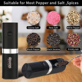 2-Pack Electric Salt and Pepper Grinder Set $12 (Reg. $40) – $6 each @ $12