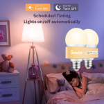 2-Pack Govee LED WiFi Smart Light Bulbs $8.50 (Reg. $17) – 5K+  $4.25/Bulb – Compatible with Alexa and Google Assistant @ $8.50