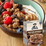 2-Pack Quaker Protein Granola, Oats Chocolate, & Almonds as low as $8.99  After Coupon (Reg. $12) + Free Shipping  – $4.50 per 18-oz box, 10g of protein per serving @ $8.99