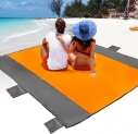 POPCHOSE Beach Blanket, Sandfree Beach Mat ‎108″x85.2″ @ $8.49