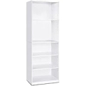 Furinno Jaya 5-Tier Simply Home Shelf Bookcase (White) @ $50.87