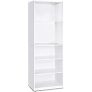 Furinno Jaya 5-Tier Simply Home Shelf Bookcase (White) @ $50.87
