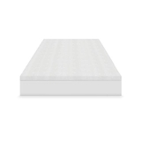 SensorPEDIC 2-Inch Prime Gel-Infused Mattress Topper, King, White