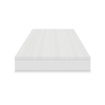 SensorPEDIC 2-Inch Prime Gel-Infused Mattress Topper, King, White
