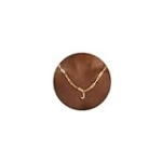 MONOZO Gold Jewelry for Women – Initial Necklaces for Women, Tiny Letter J Diamond Initial Necklace | Dainty Paperclip Chain Necklace | Gold Initial Necklaces for Women Gold Jewelry Gifts @ $6.99