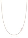ONLVULF Solid 925 Sterling Silver Necklace for Women, 1.2mm Italian Silver Necklace Chain, Cable Chain Necklace Chains for Women, Thin & Dainty & Sturdy Rose Gold Women’s Chain Necklaces, 22Inch @ $6.79