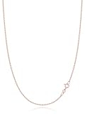 ONLVULF Solid 925 Sterling Silver Necklace for Women, 1.2mm Italian Silver Necklace Chain, Cable Chain Necklace Chains for Women, Thin & Dainty & Sturdy Rose Gold Women’s Chain Necklaces, 22Inch @ $6.79