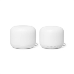 Nest WiFi Router with 1 Point – Mesh Router for Wireless Internet – Wi-Fi Extender with Smart Speaker – Works with Nest WiFi and Google WiFi Home Wi-Fi Systems – Snow @ $99.00
