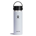 Hydro Flask Wide Mouth Bottle with Flex Sip Lid – Insulated Water Bottle Travel Cup Coffee Mug White 20 oz @ $16.12