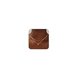 Yoosteel Layered Initial Necklaces for Women, 14K Gold Plated Initial W Necklace Tiny Initial Pendant Necklace Dainty Gold Layered Initial Necklaces for Women Jewelry @ $4.49