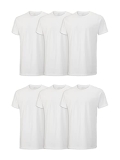 Fruit of the Loom Men’s Stay Tucked Crew T-Shirt – X-Large – White (Pack of 6) @ $12.94