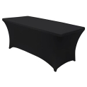 ABCCANOPY Spandex Table Cover 6 ft. Fitted 30+ Colors Polyester Tablecloth Stretch Spandex Table Cover-Table Toppers (6 FT @ $10.80