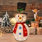 24-Inch Lighted Snowman Indoor/Outdoor Christmas Decoration $15 After Coupon (Reg. $30) + 22-inch Penguin Decoration for $15 After Coupon (Reg. $30) @ $15