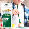25-Pieces Mixed Paint Brush Set $6.99 (Reg. $10) – Nylon & Bristles Brushes for Acrylic, Oil, Watercolor @ $6.99