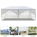 Ktaxon 10’x 20′ Party Tent PE Gazebo Wedding Canopy w/6 Sidewalls