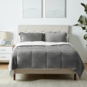 Micromink Sherpa Comforter Set Full/Queen @ $23.66