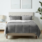 Micromink Sherpa Comforter Set Full/Queen @ $23.66