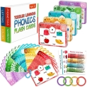 Hapyland 70PCS Phonics Flash Cards  @ $10.99
