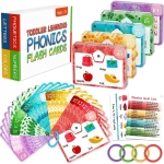 Hapyland 70PCS Phonics Flash Cards  @ $10.99