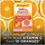 30-Count Emergen-C 1000mg Vitamin C Powder as low as $3.92 After Coupon (Reg. $12.11) – 84K+  – 13¢/Packet + Free Shipping @ $3.92