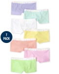 Girls Girl Shorts 7-Pack – Multi Clr