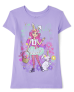 Girls Easter Girl Graphic Tee – Petal Purple