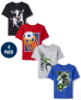 Boys Sports Graphic Tee 4-Pack – Multi Clr