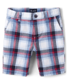 Boys Plaid Chino Shorts – Tidal