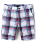 Boys Plaid Chino Shorts – Tidal