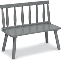 Delta Children Kids Wooden Windsor Bench (Grey) @ $28.00