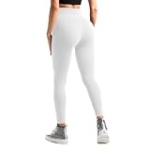 Hethrone Leggings for Women, High Waisted Buttery Soft Women’s Leggings for Workout White XXL @ $4.99