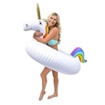 GoFloats Unicorn Pool Float Party Tube – Inflatable Rafts, Adults & Kids