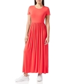 Amazon Essentials Women’s Short-Sleeve Waisted Maxi Dress (Available in Plus Size) @ $12.35
