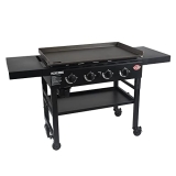 Char-Griller E8936 Flat Iron Four Burner Gas Griddle Grill @ $199.00