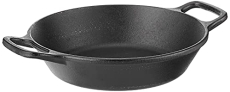 Lodge Cast Iron Round Pan, 8 in, Black