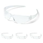 MCR Safety Glasses CL110 Checklite Clear Lens with UV Protection and Scratch Resistant Coating, 1 Pair @ $1.19